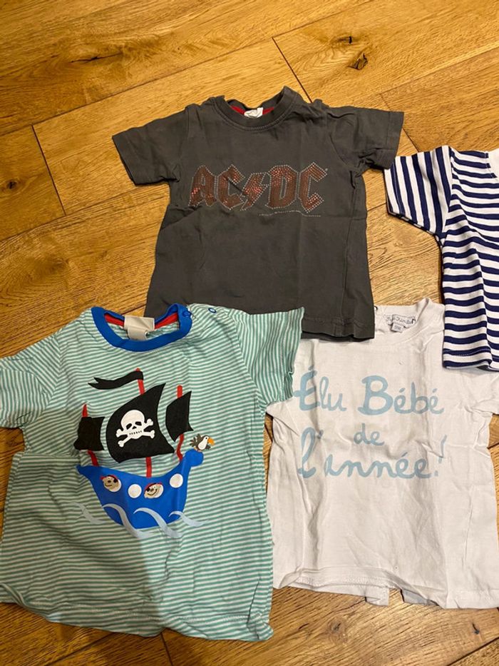 Lot 9 mois TBE t shirt et short - photo numéro 2