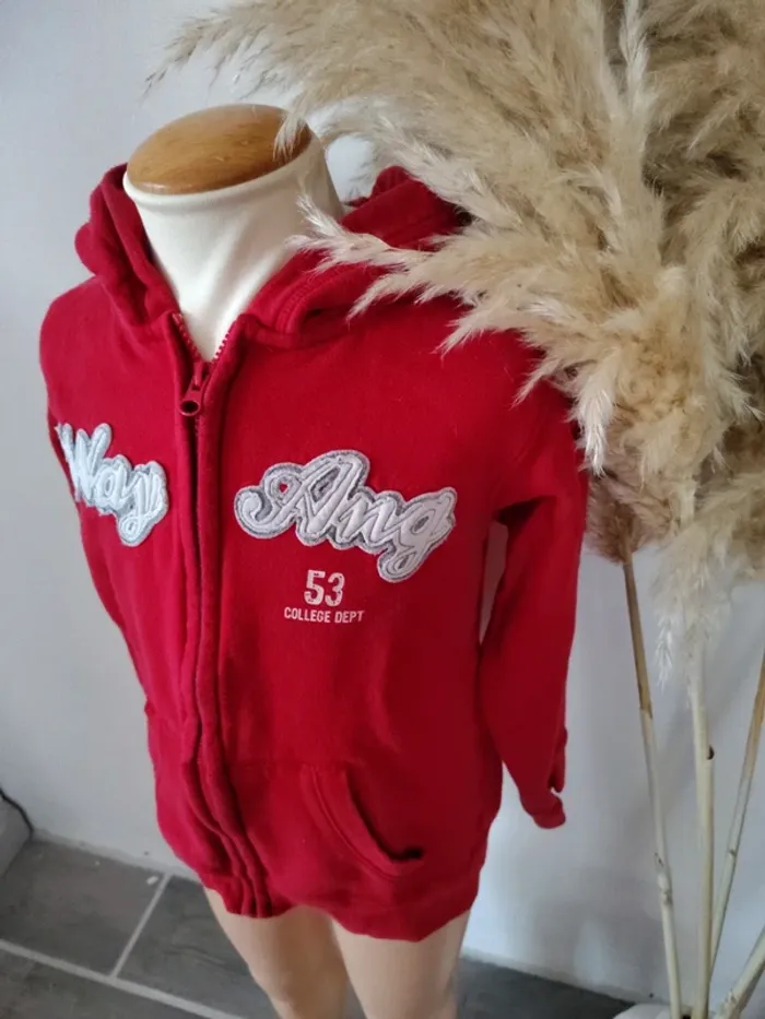 Veste zippée garçon 🧑 10 ans - photo numéro 3