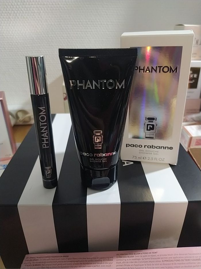 Lot parfum + gel douche phantom Paco Rabanne