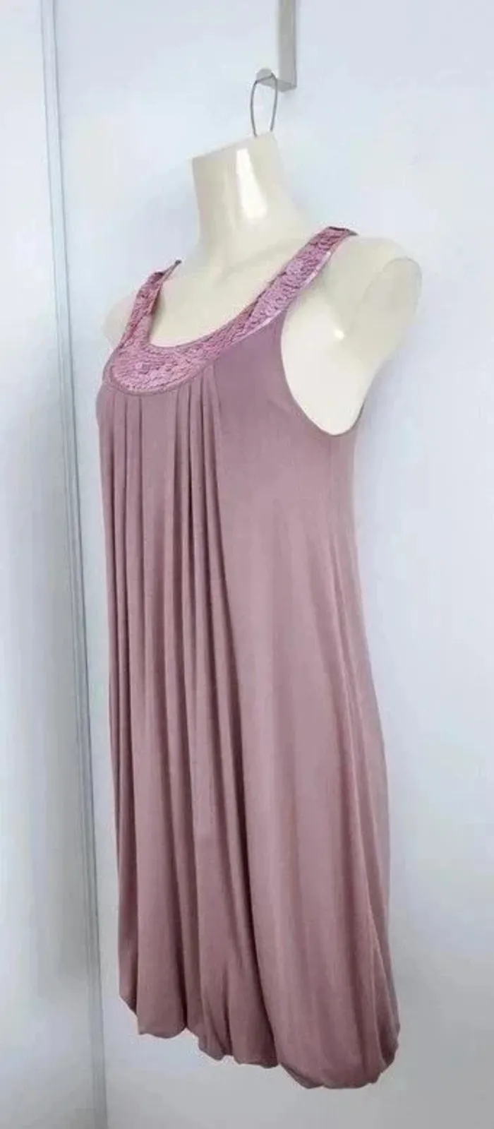 Robe à paillettes chic cocktail - Grain de Malice - taille S - photo numéro 2