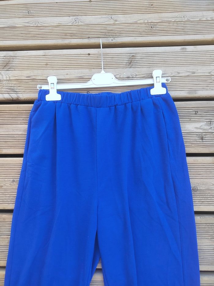 Pantalon Bleu Indigo type jogging – Shein - Taille M/38 – Bon état - photo numéro 4