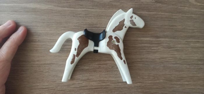 Cheval Playmobil geobra vintage - photo numéro 2