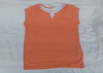 1 tee-shirt manche courte fille 6 ans 