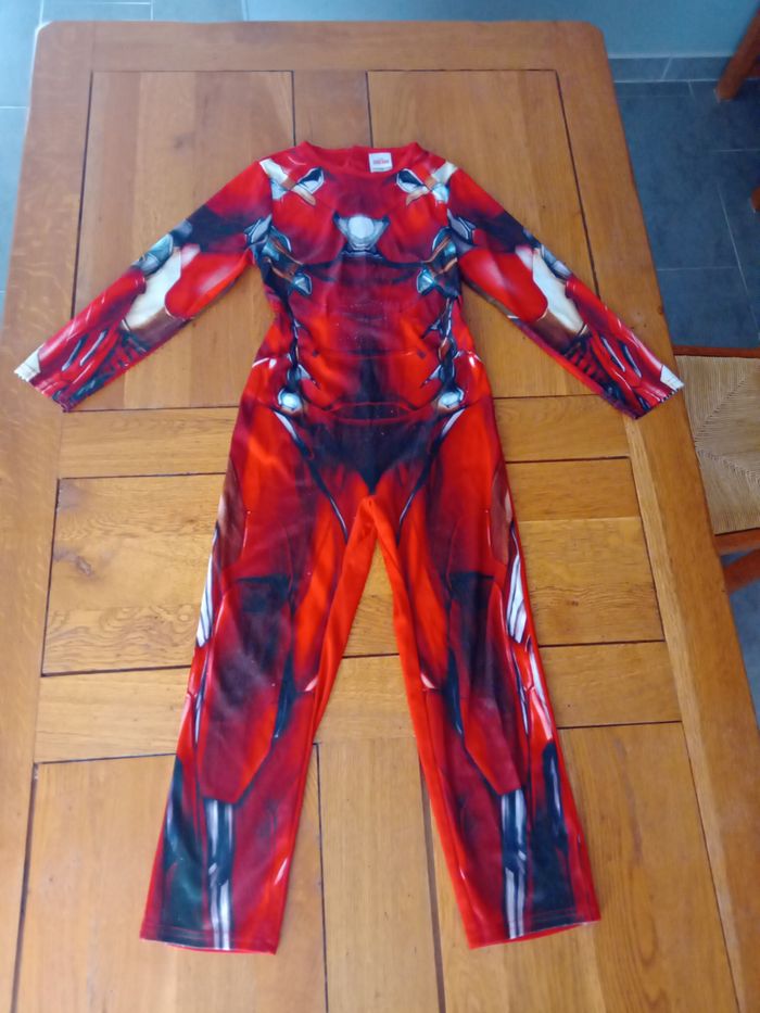 Déguisement enfant Iron Man 7-8 ans - photo numéro 1