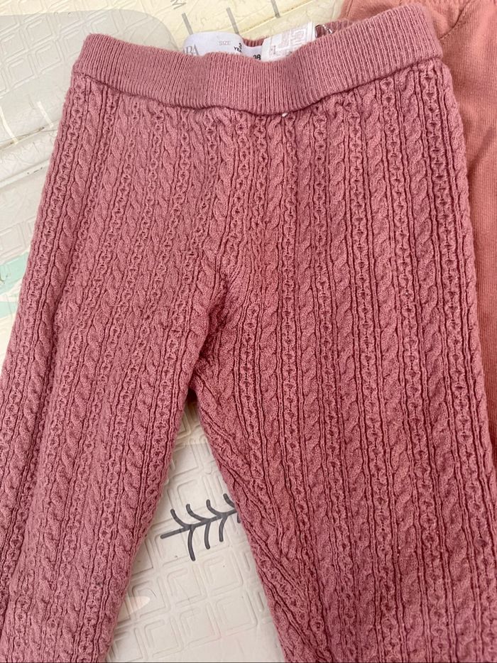 Lot de 3 leggings / jeggins fille 3 ans - photo numéro 2