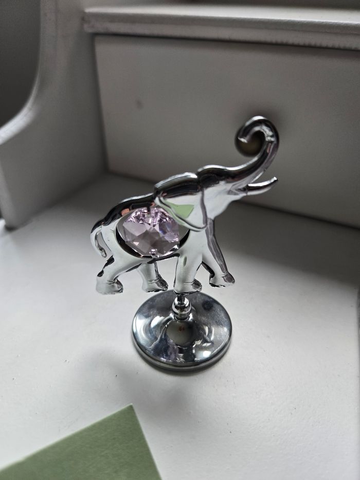 Figurine elephant cristal swarowski - photo numéro 8