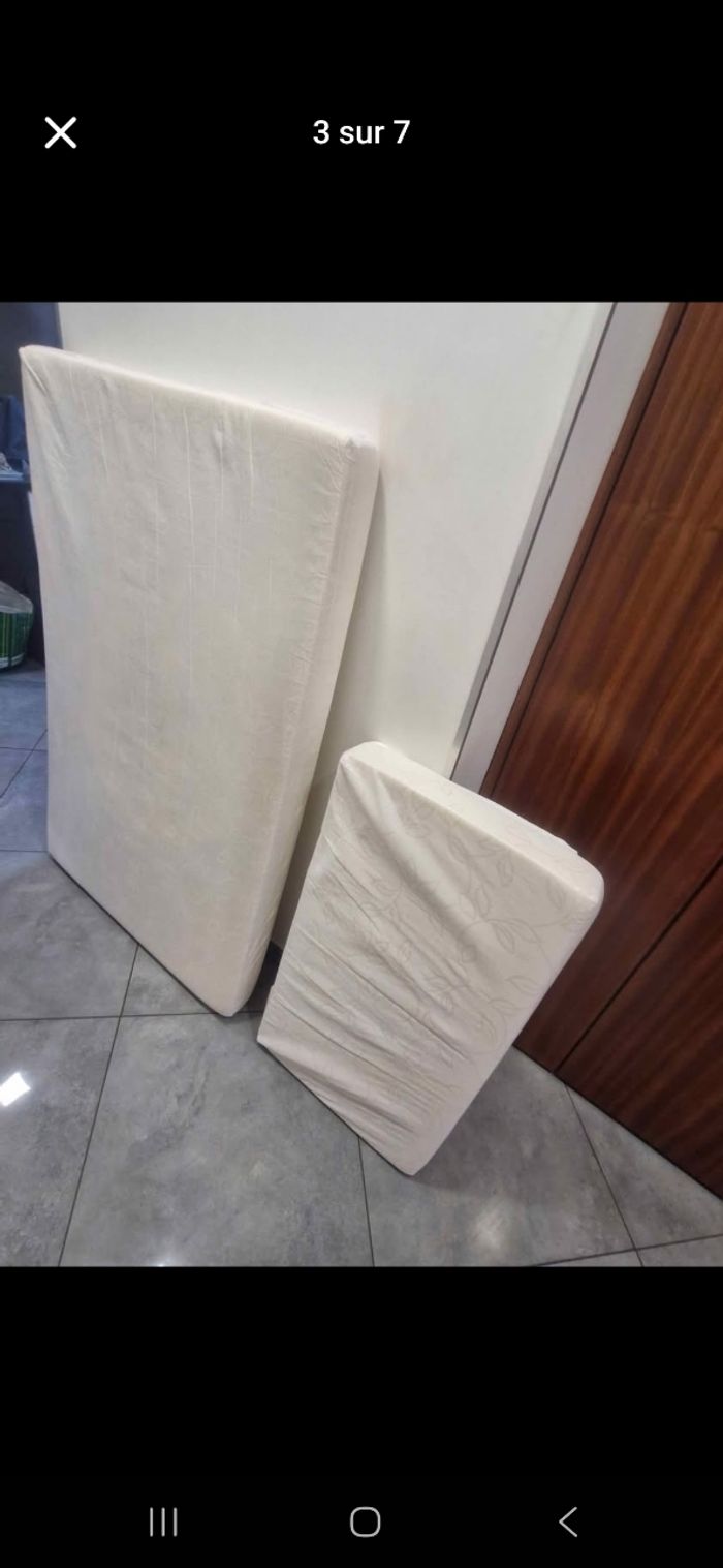 Matelas evolutif dont sa rallonge scratch  90×140 - 90×190 - photo numéro 4