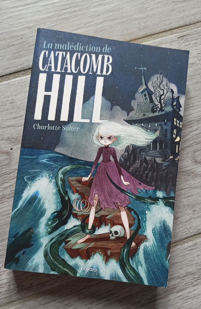 🦇 Livre la malédiction de catacomb hill de Charlotte Salter 🦇