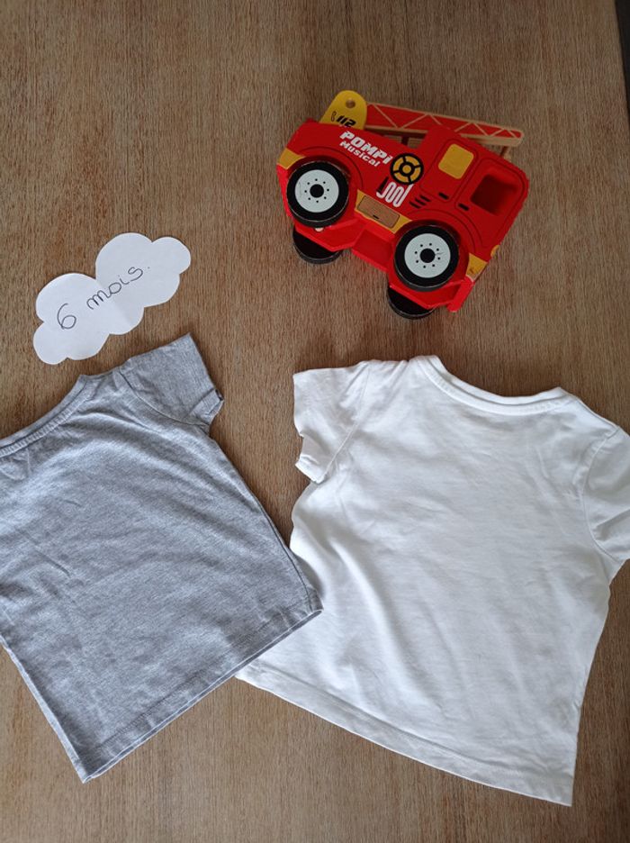 Lot de 2 tee shirts - photo numéro 3