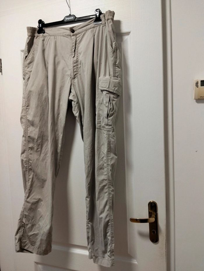 Pantalon cargo Decathlon sable XL - photo numéro 2