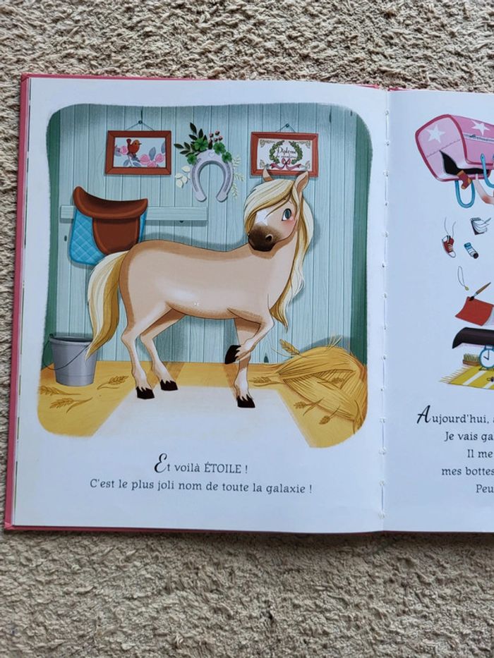 Livre interactif pour les enfants Moi, je suis une cavalière de Karine-Marie Amiot - photo numéro 8