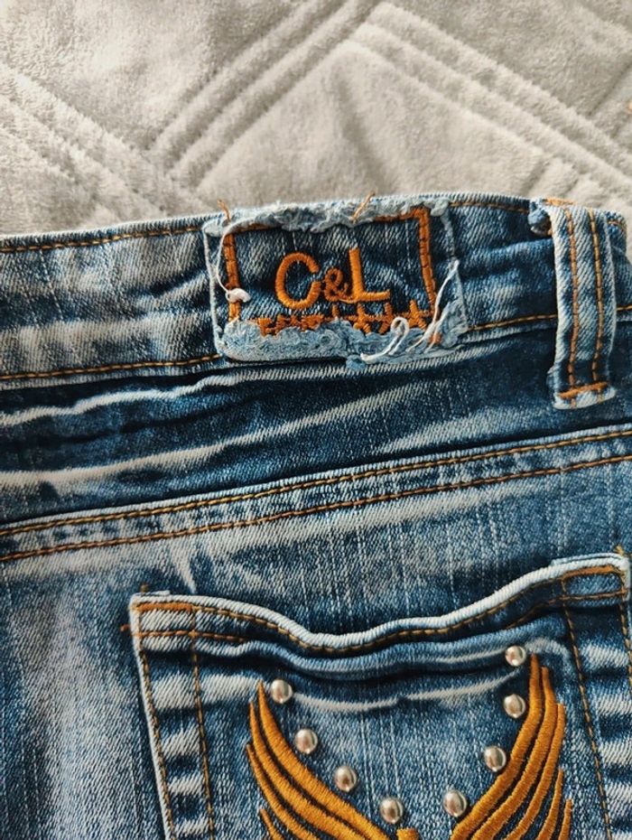 Jupe en jean jones CL taille M - photo numéro 3