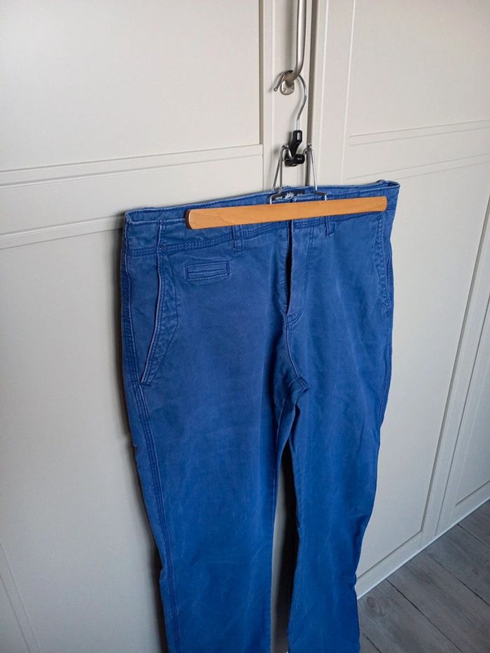 Pantalon bleu homme - photo numéro 2