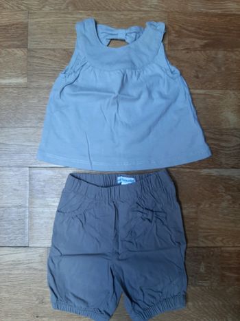 Lot débardeur et pantalon 3mois