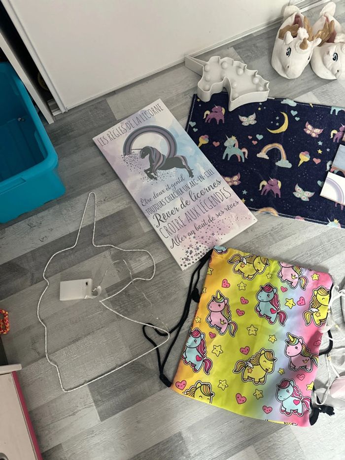 Lot licorne décoration - photo numéro 2