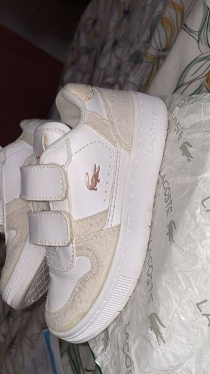 Lacoste fille beige rosé p25