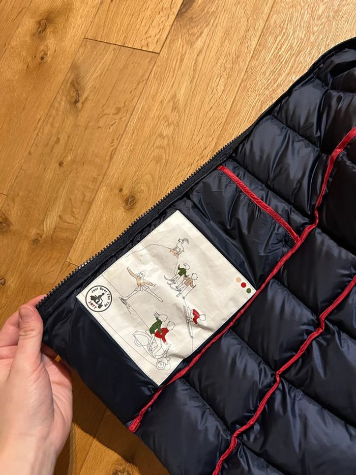 Doudoune Jott Luxe Grand froid bleue marine XS neuve - photo numéro 8