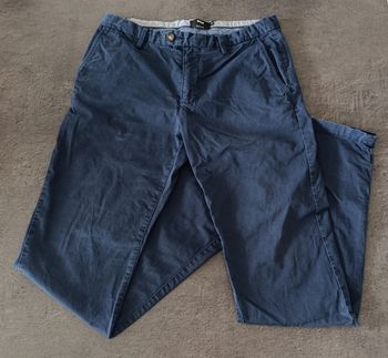 Pantalon Chino Easy slim bleu marine Taille 40