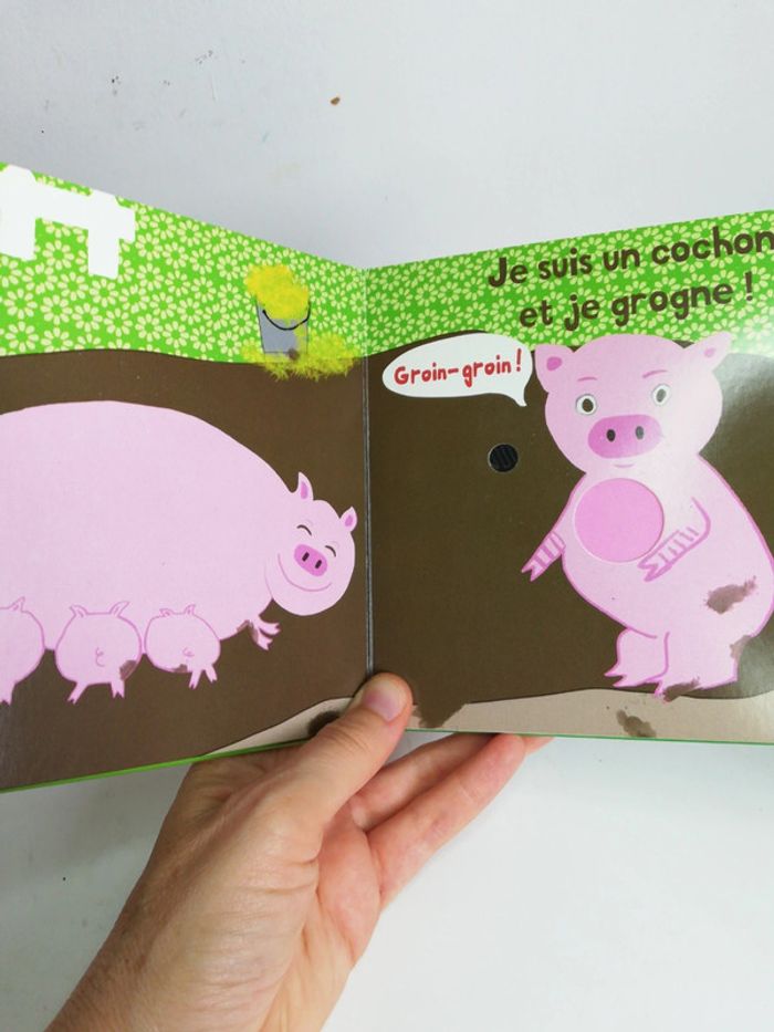 Livre sonore à toucher. Mes animaux de la ferme - photo numéro 7