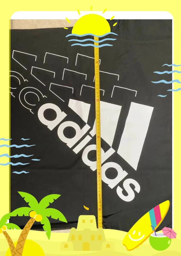 T shirt adidas noir blanc - photo numéro 8
