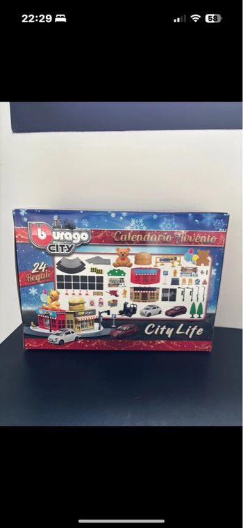 Calendrier de l avent Burago