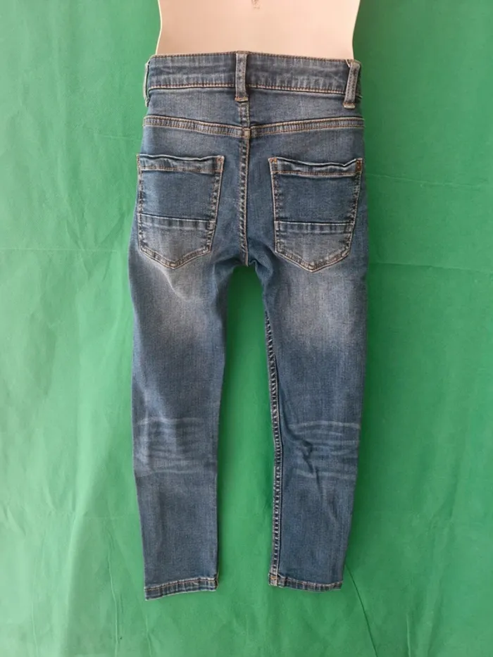 Pantalon jean skinny 7 ans 120-125 cm Kiabi - photo numéro 4