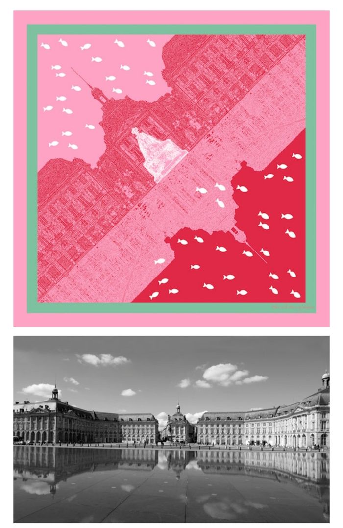 Grand Carré de soie Fanfaron - photo numéro 2