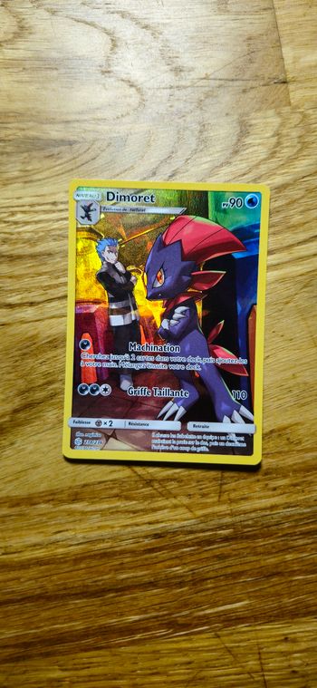 Carte Pokemon Dimoret 238/236