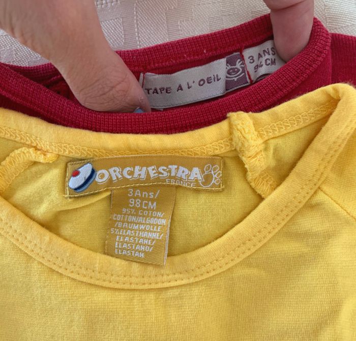 Lot 2 t-shirts - photo numéro 2