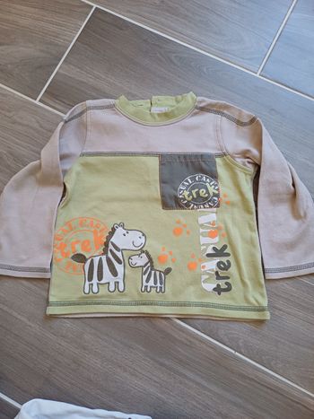 T-shirt epais garçon 24 mois