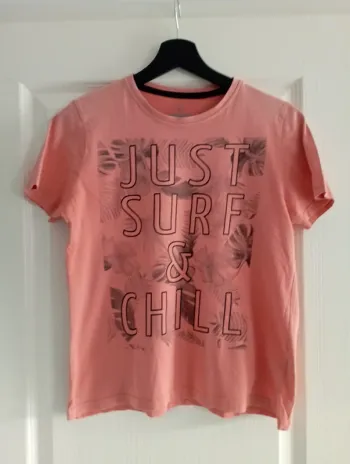 T-Shirt saumon 12-14 ans