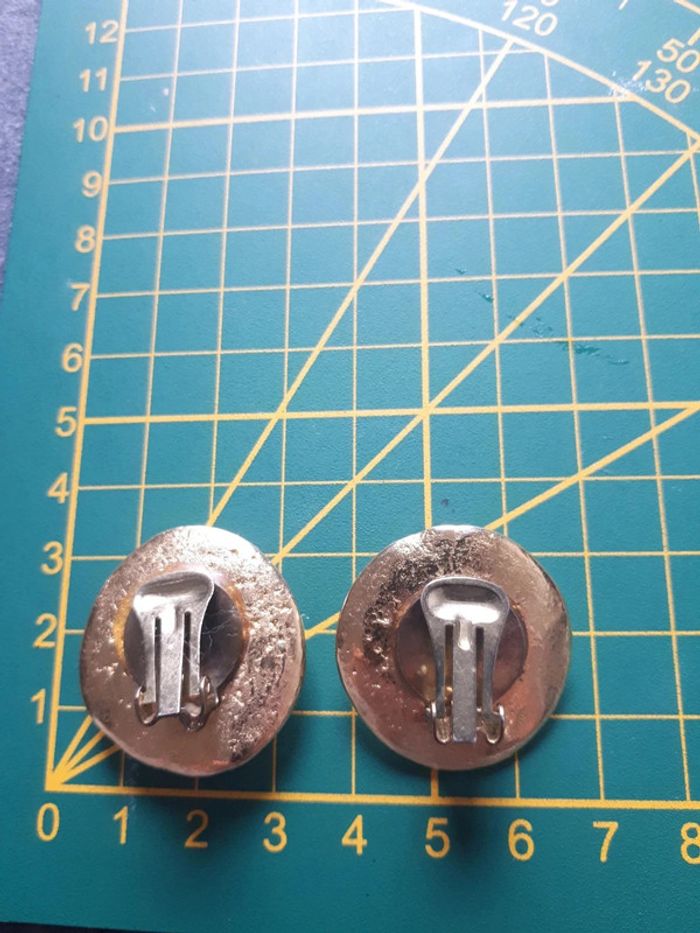 Boucles d'oreilles imitation perle - photo numéro 3