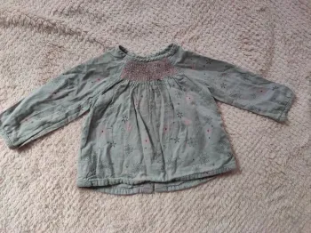 Blouse grise sergent major 6 mois
