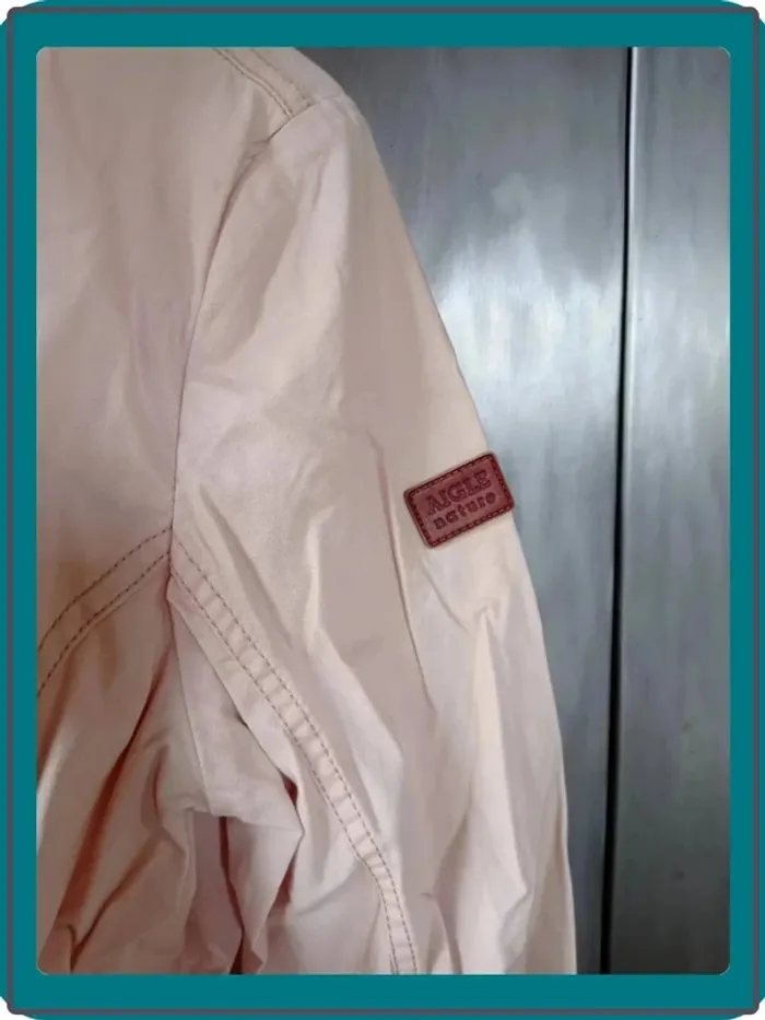 Veste femme Azzura rose poudré neuve Aigle taille 38 - photo numéro 2