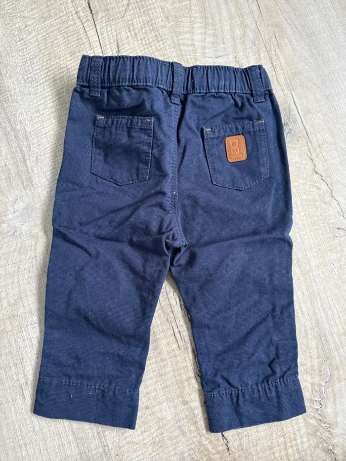 Pantalon léger marine - photo numéro 3