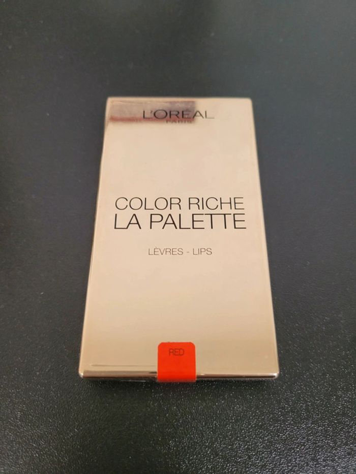 Palette L'Oréal pour les lèvres