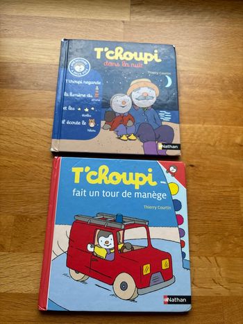 Lot 2 livres T’choupi