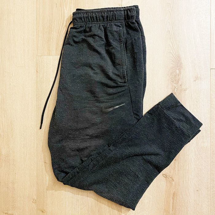 Nike Dri Fit Pantalon de Sport Jogging Survêtement Noir Femme Exclusive Fitness (Taille L) - photo numéro 5