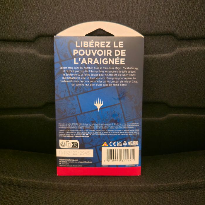 Booster de Jeu sous Blister Spider-Man Magic the Gathering Français - photo numéro 2