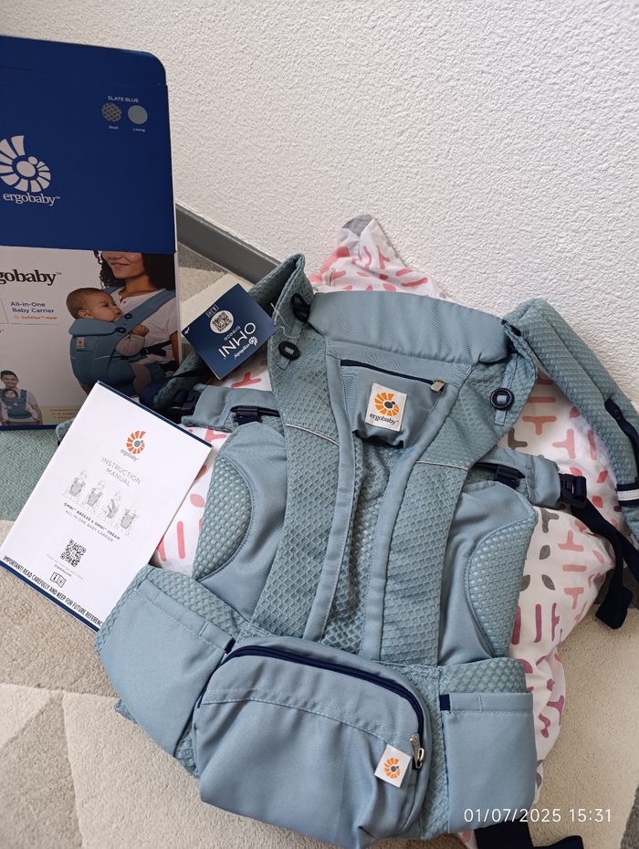 Porte-bébé physiologique Ergobaby omni Breeze neuf