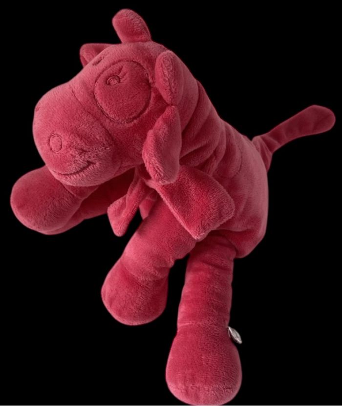 ❤️B5079 Doudou Peluche Vache Lola Rose Fushia Noukies Noukie's - photo numéro 2