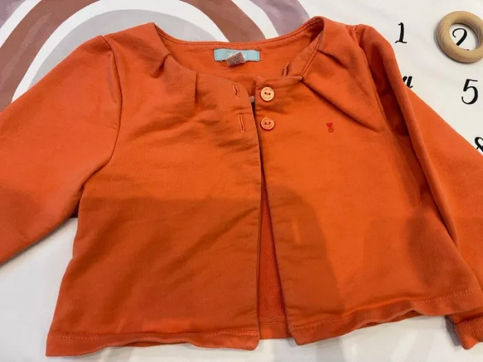 Veste à capuche Obaïbi bébé fille - photo numéro 2