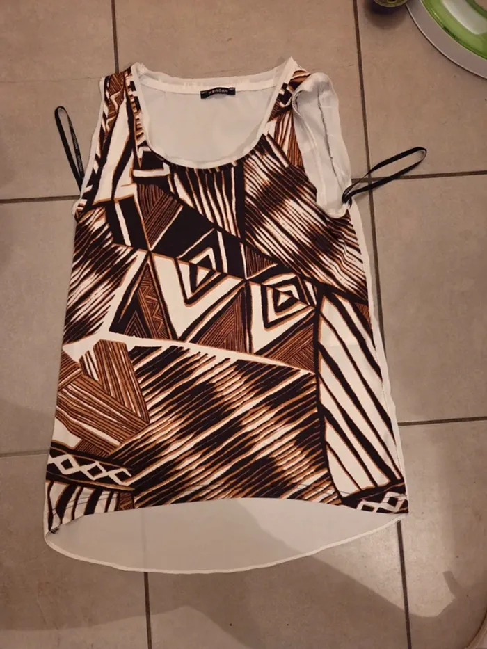 Débardeur blanc Morgan Taille Xs