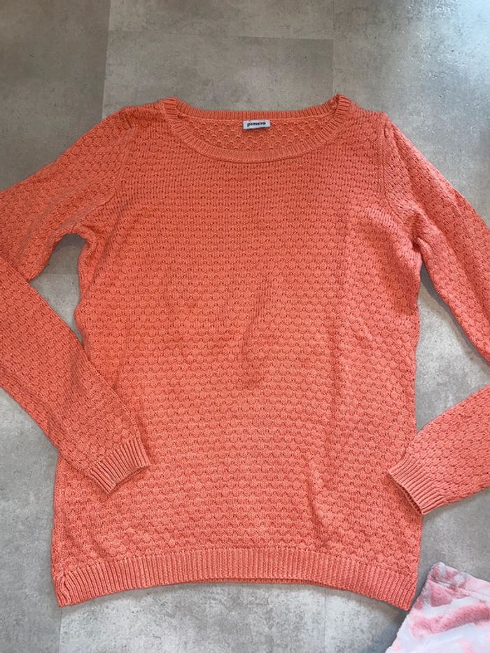 Pull corail - photo numéro 5