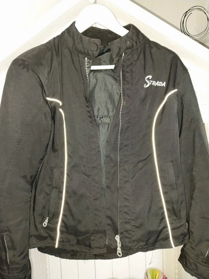 Blouson moto femme