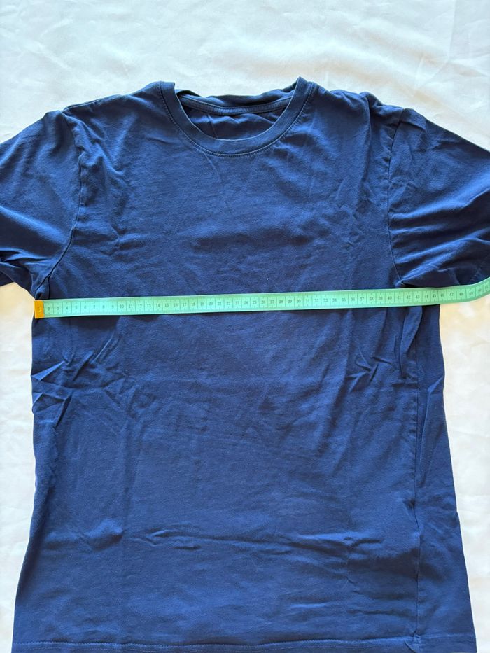 T-shirt uni bleu marine - SMOG - S/36 - photo numéro 8