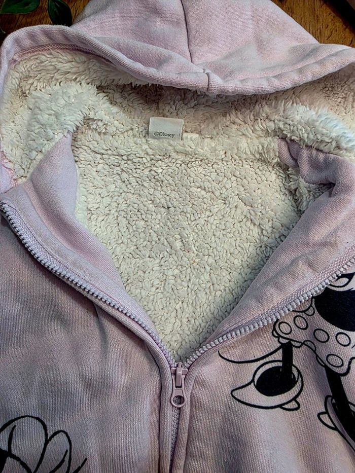 Gilet zippé fourré Disney 18 mois - photo numéro 5