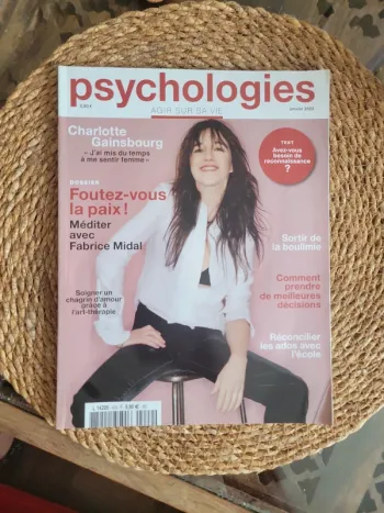 Charlotte Gainsbourg. Psychologie.
