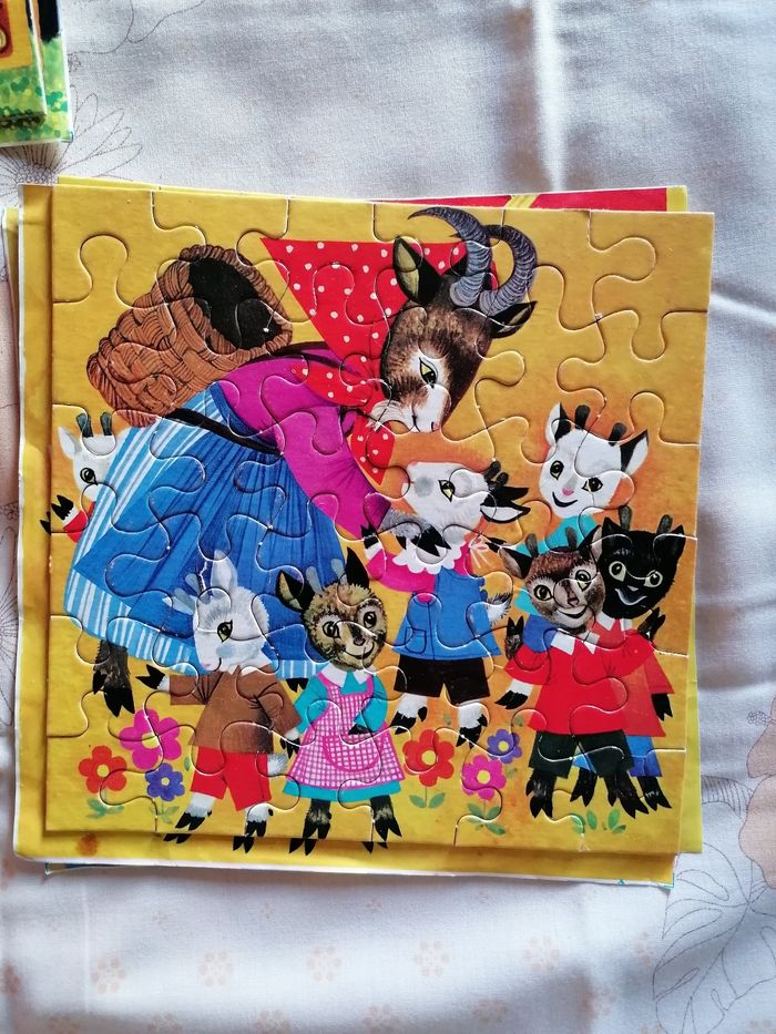 3 petits puzzles contes de Grimm - photo numéro 7