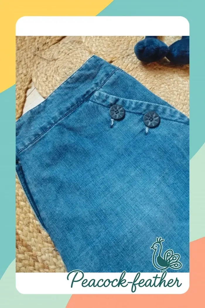 Bermuda jean 46 - photo numéro 4